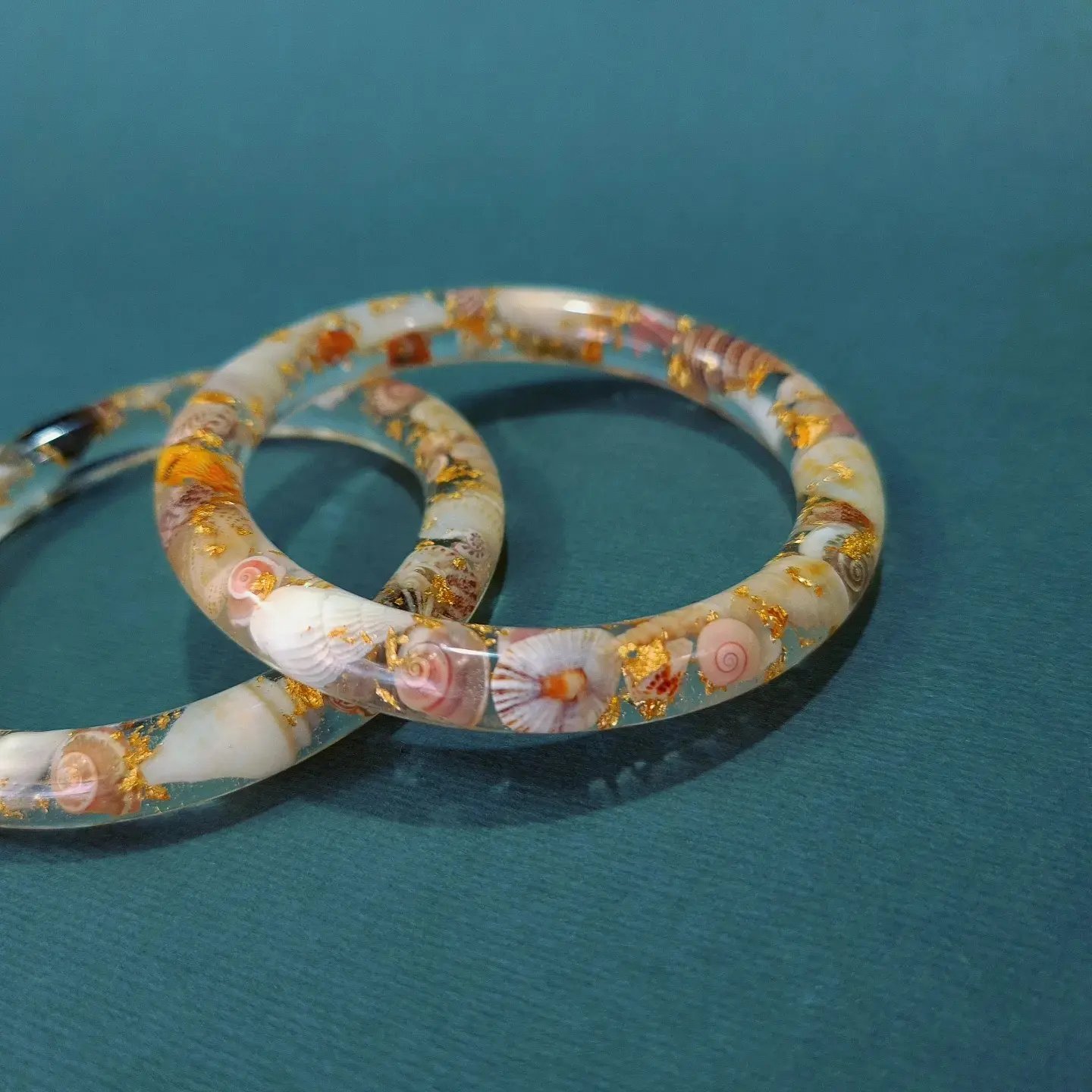 النگو رزینی طرح صدف(تکی)