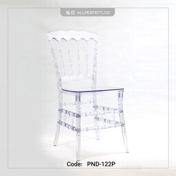 صندلی پلاستیکی شیواری پلی کربن یا شیشه ای شفاف