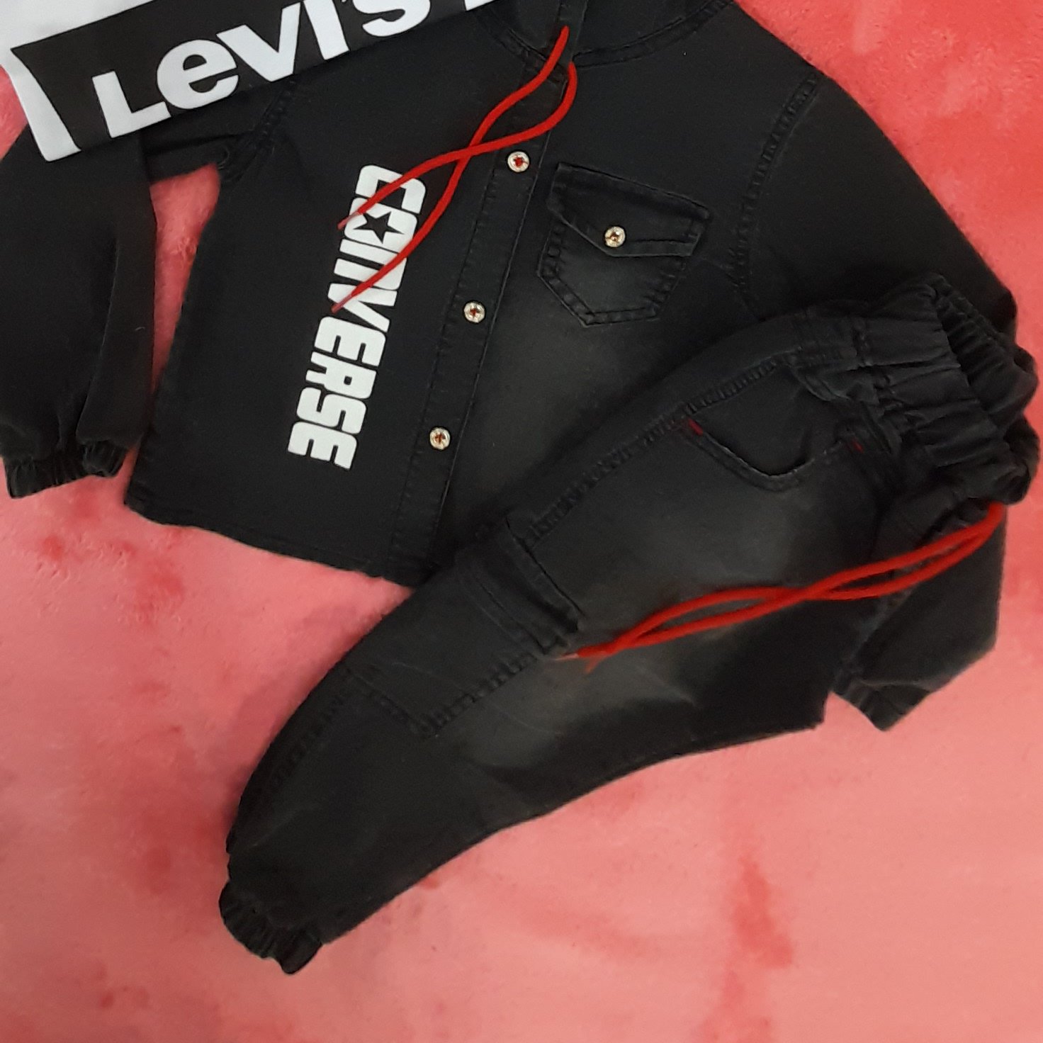 سه تیکه.هودی شلوار