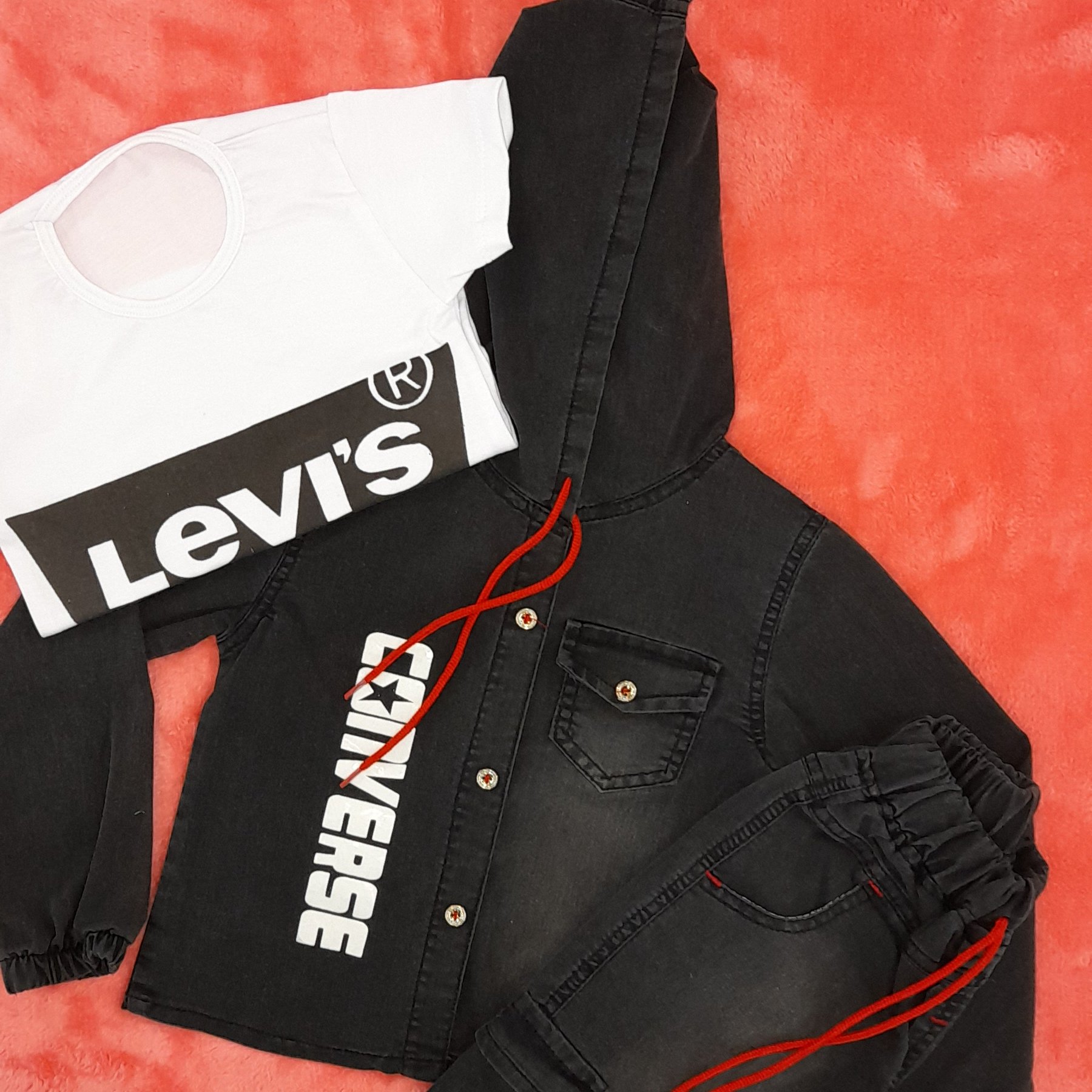 سه تیکه.هودی شلوار