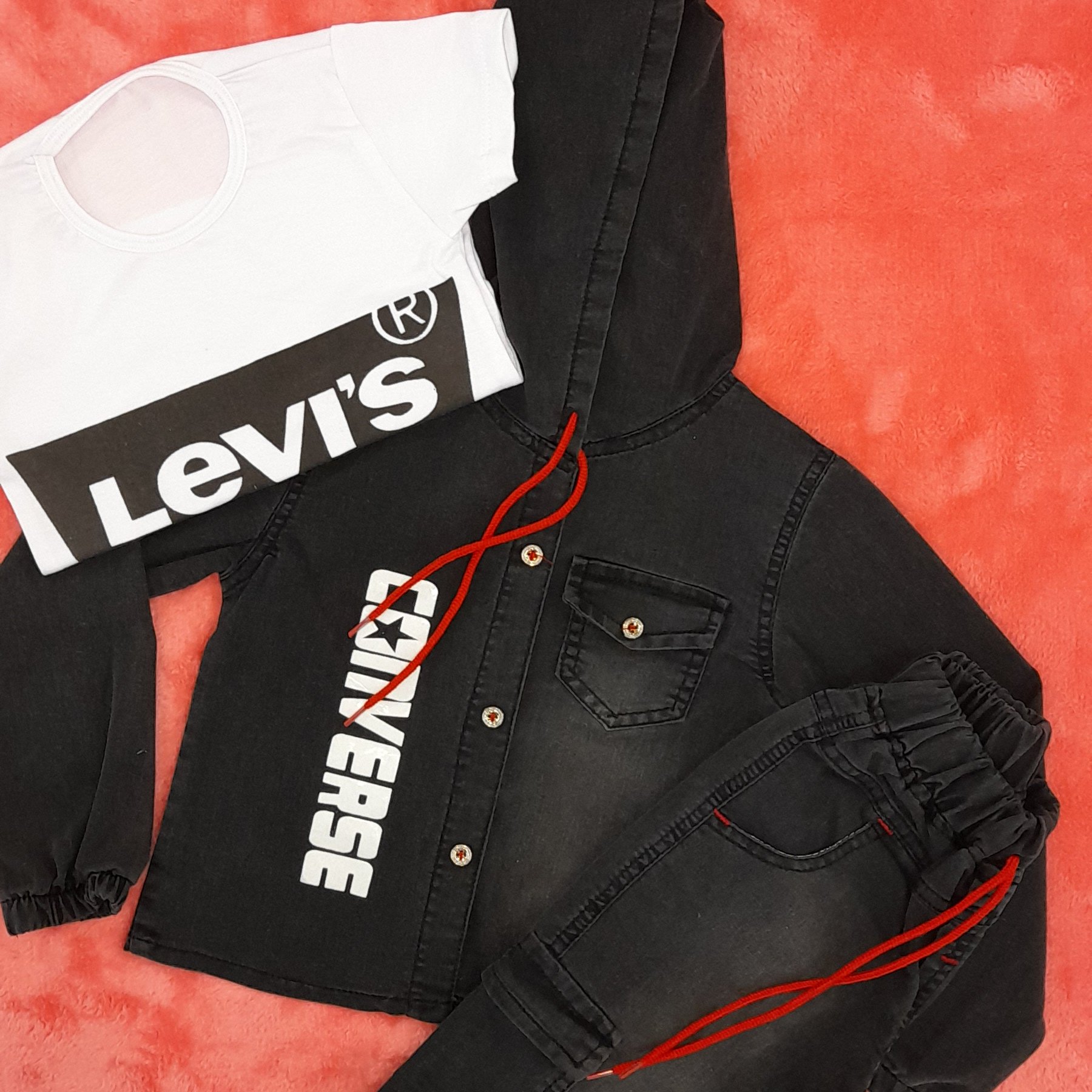 سه تیکه.هودی شلوار