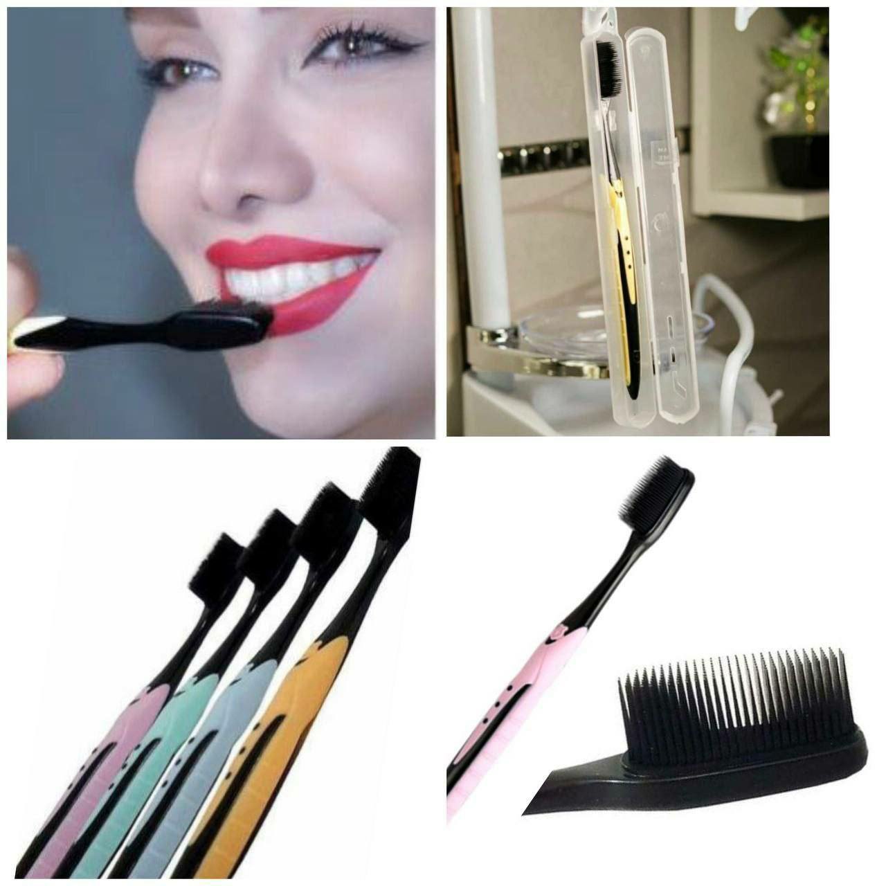 مسواک ذغالی
 دو عددی 