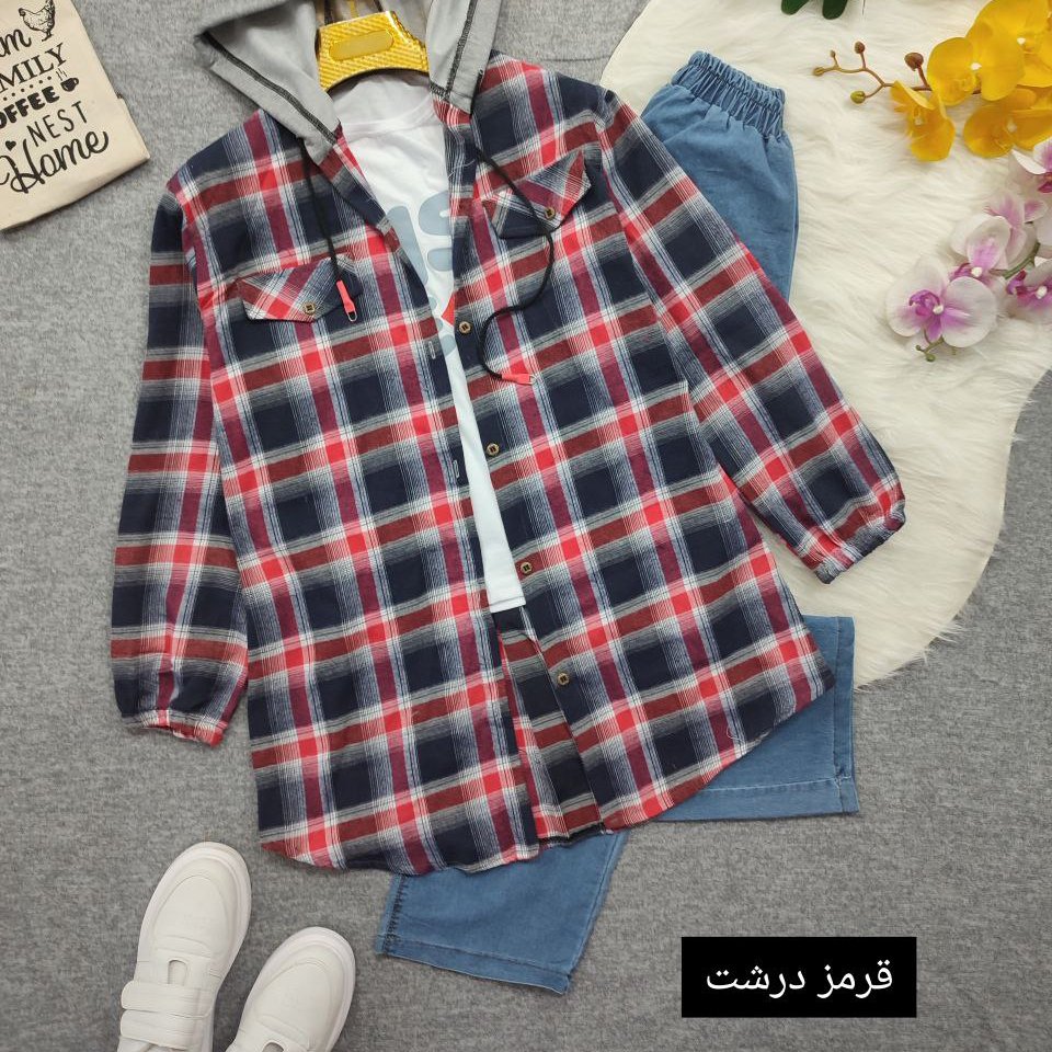 مانتو کلاهدار 
