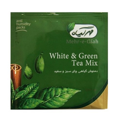 دمنوش گیاهی مخلوط چای سبز و سفید (تضمین کیفیت و اصالت محصول)