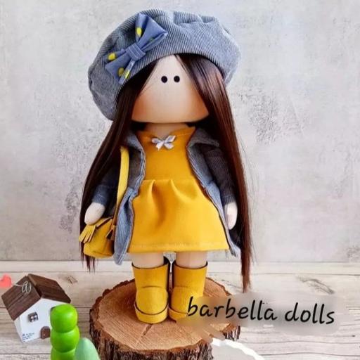 عروسک دستساز روسی  تم خردلی طوسی