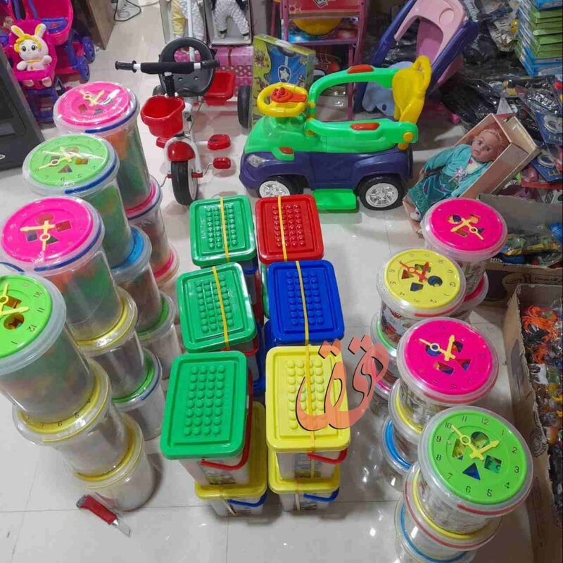 خرید اسباب بازی لگو سطلی 70 قطعه ساختمان بازی آجر به قیمت بسیار خوب
