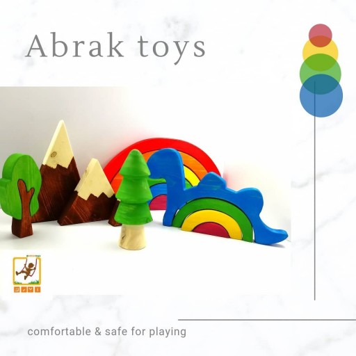 اسباب بازی و اکسسوری اتاق کودک دایناسور چوبی 
از جنس چوب روس
رنگ شده با روغن طبیعی مونوکوت