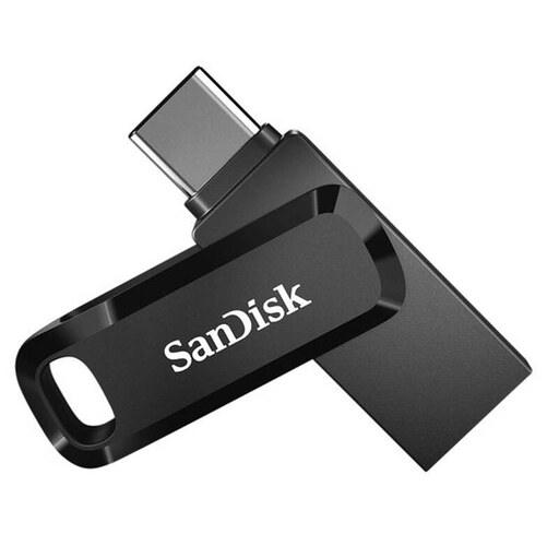 فلش مموری 64 گیگ سن دیسک SanDisk Dual Drive Go OTG Type-C USB3.1 گارانتی مادام العمر