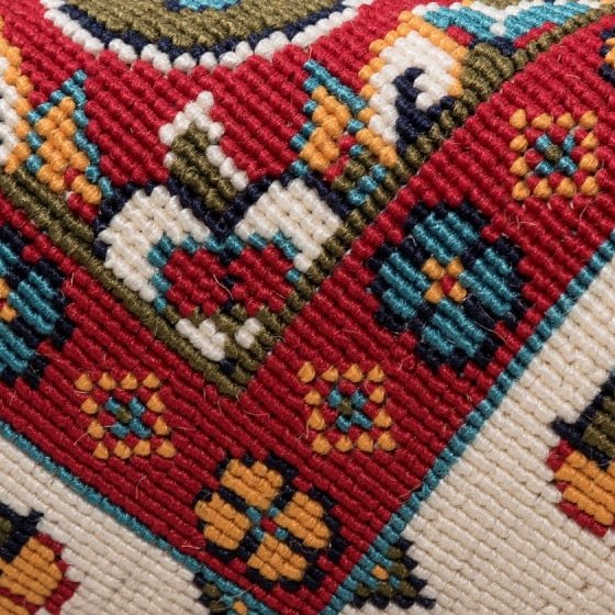 گلیم  ماشینی  مدل کتیبه سرمه ای سایز (1.5در 2.25چهارمتری) 6 رنگ