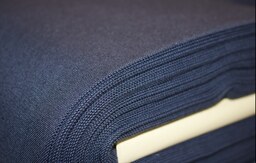  پارچه کت شلوار فاستونی سیناتکس فام ترکیبی سرمه ای و آبی تیره - طرح فیلافیل - قواره 3 متری