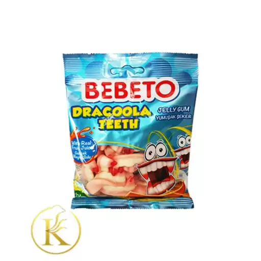 پاستیل دندونی ببتو ترکیه 80 گرم bebeto

