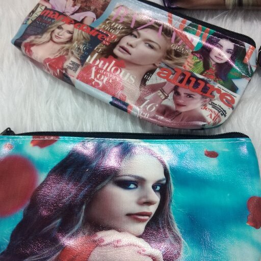 کیف آرایشی زنانه چاپی طرحهایی شیک و خاص
