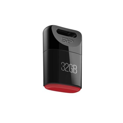 فلش مموری سیلیکون پاور مدل Touch T06 ظرفیت 32 گیگابایت رنگ مشکی