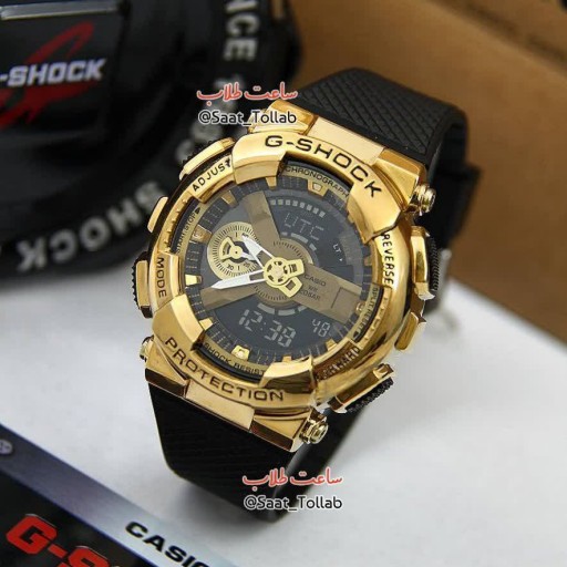 ساعتمچی مردانه کاسیو جی شاک بند رزین بدنه رزین casio G-shock