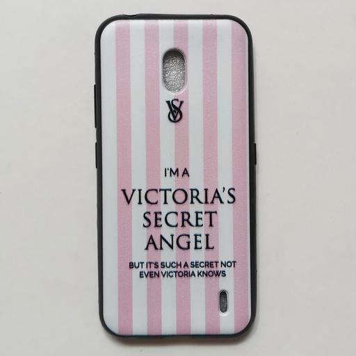 قاب طرحدار ژله ای VICTORIA SECRET گوشی نوکیا 1 plus / وان پلاس