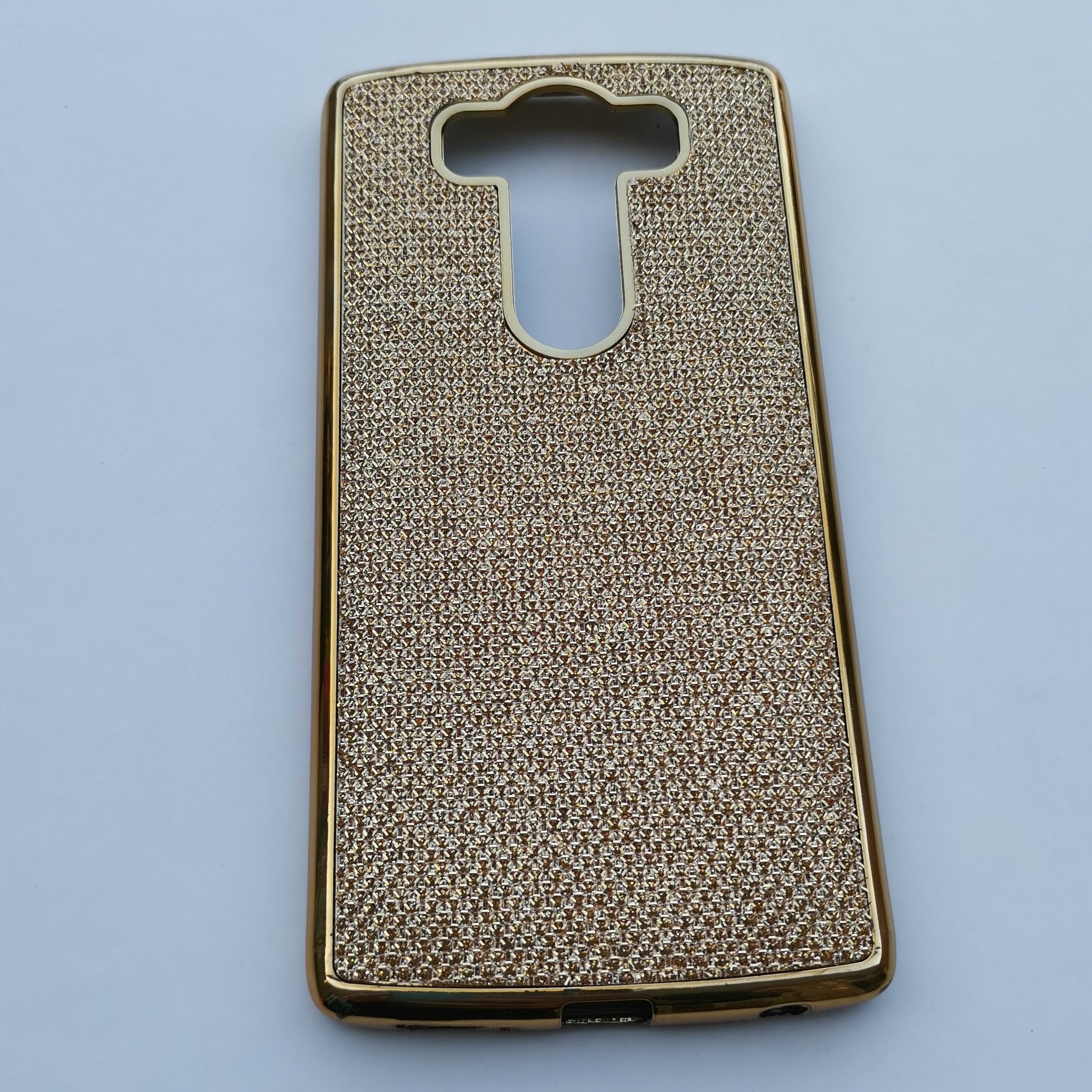 قاب ژله ای طلایی گوشی ال جی V10