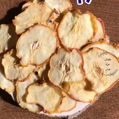 گلابی خشک درگزی خوشمزه جان (100 گرم )