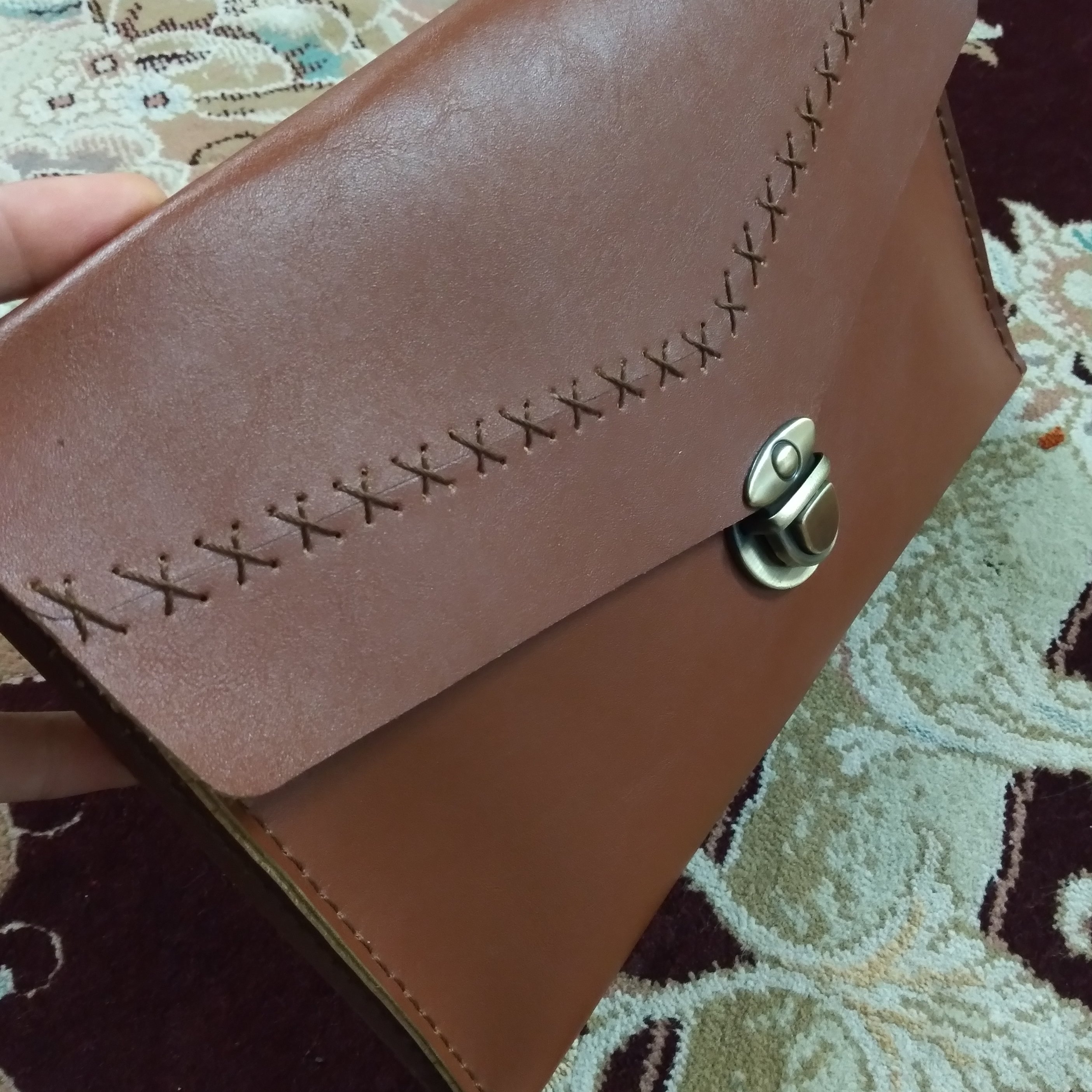 کیف مدارک چرم