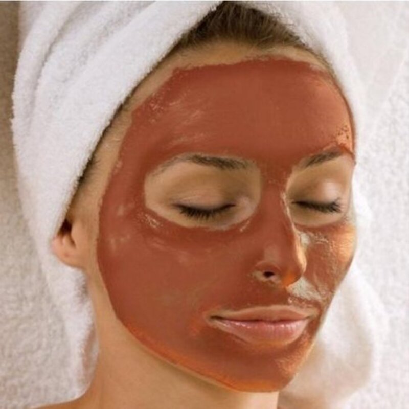 ماسک صورت خاک رس قرمز، لایه بردار، سفید کننده و روشن کننده پوست، افزایش گردش خون، از بین برنده آکنه و جوش های قرمز
