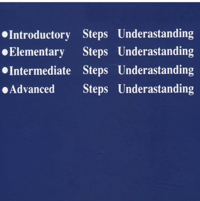 کتاب Steps To Understanding