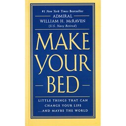 کتاب تخت خوابت را مرتب کن  Make your bed
