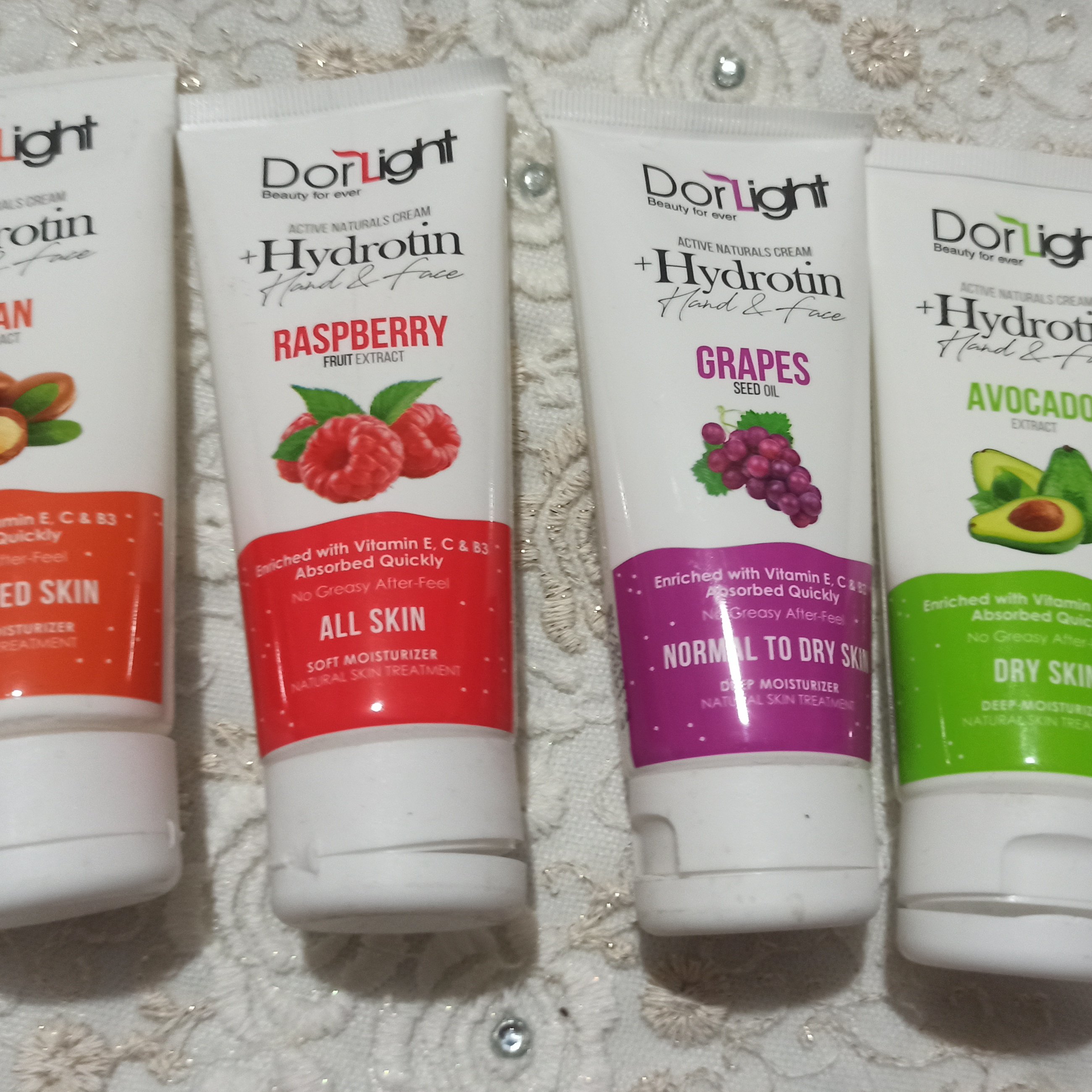 کرم آبرسان دست و صورت پک 3عددی مناسب انواع پوست