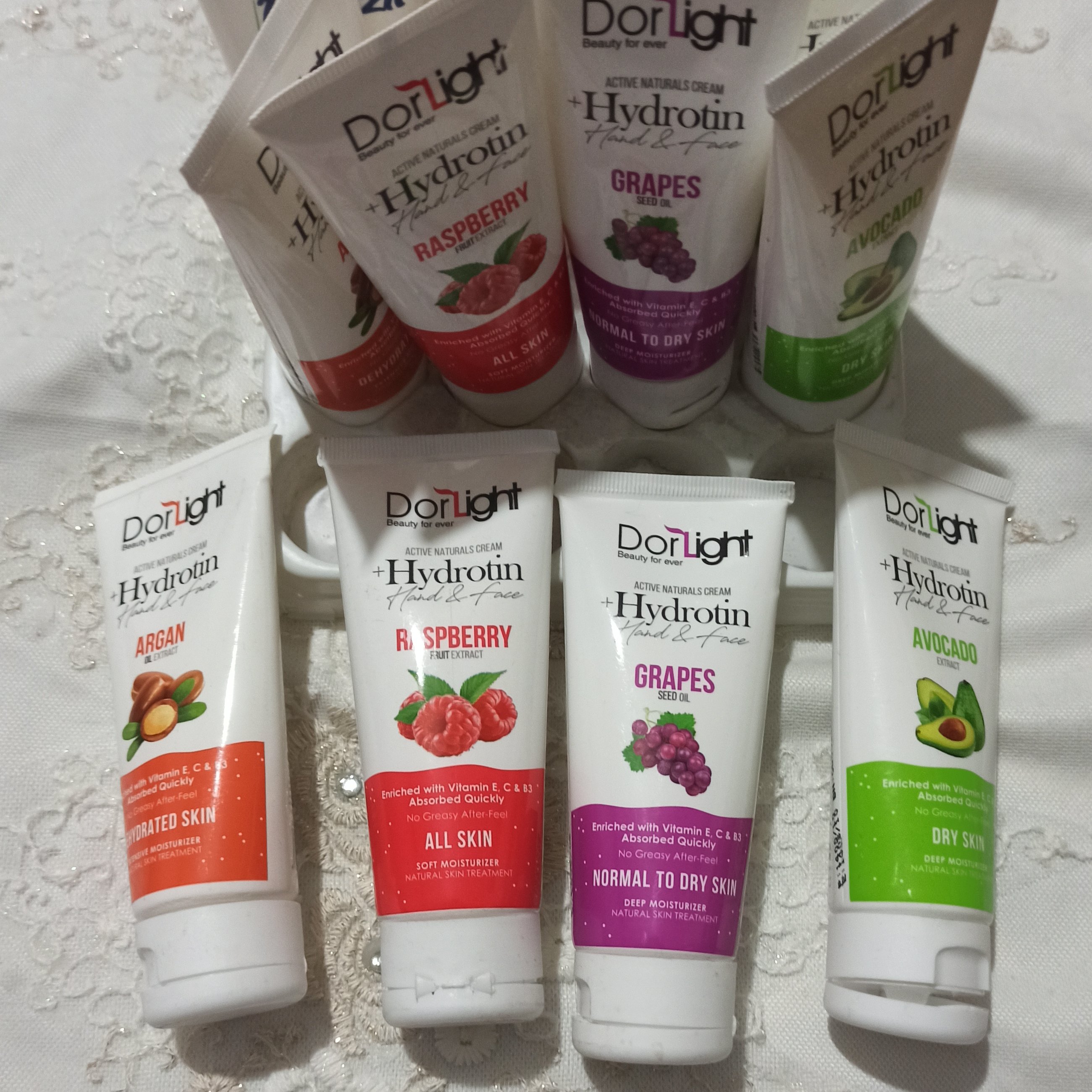 کرم آبرسان دست و صورت پک 3عددی مناسب انواع پوست