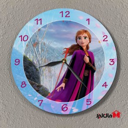 ساعت دیواری دخترانه فروزن4 مان لیزر
