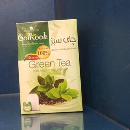 چای سبز  کیسه ای( تیبگ )گل کوه 