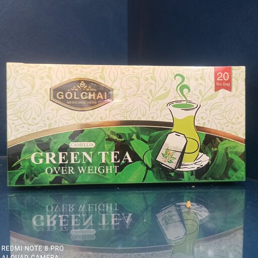 چای سبز کیسه ای(تیبگ) گلچای