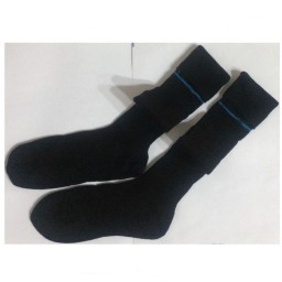 جوراب ورزشی مشکی ضخیم ساق بلند نوجوان (استارلایت قدیم)