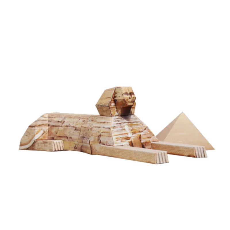 کاردستی ماکت مقوایی مجسمه بزرگ ابوالهول مصر