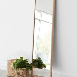 آینه قدی چوبی ابعاد 50 در 180