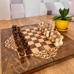 مهره شطرنج چوبی چوب گردو
