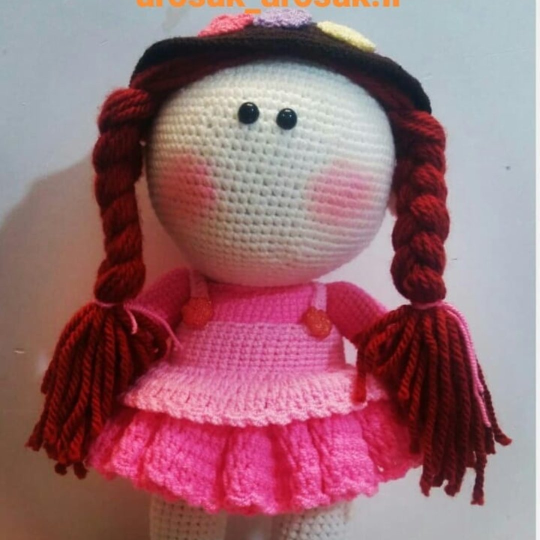 عروسک بافتنی روسی آنه شرلی