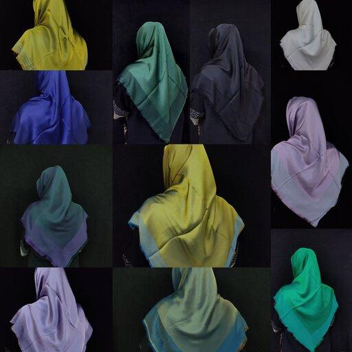 روسری بامبو دور ریش قواره 140 در  11 رنگبندی به هیچ عنوان سر نیست