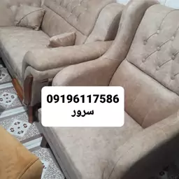 مبلمان مدل راحتی 7نفره پرفروش  (پس کرایه)