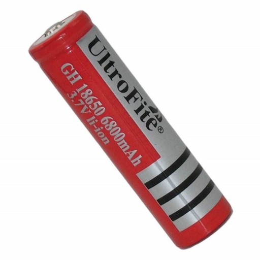باتری چراغ قوه UltroFite GH18650 6800mAh