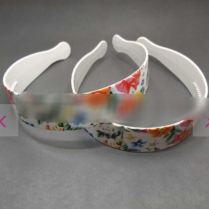 تل پهن سفید رنگ مدل نشکن  طرح دار