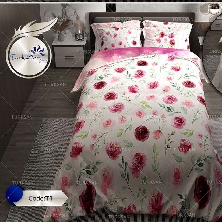 روتختی دونفره  دیجیتال سه بعدی ترک دو رو طرحدار  برند ترکسان 