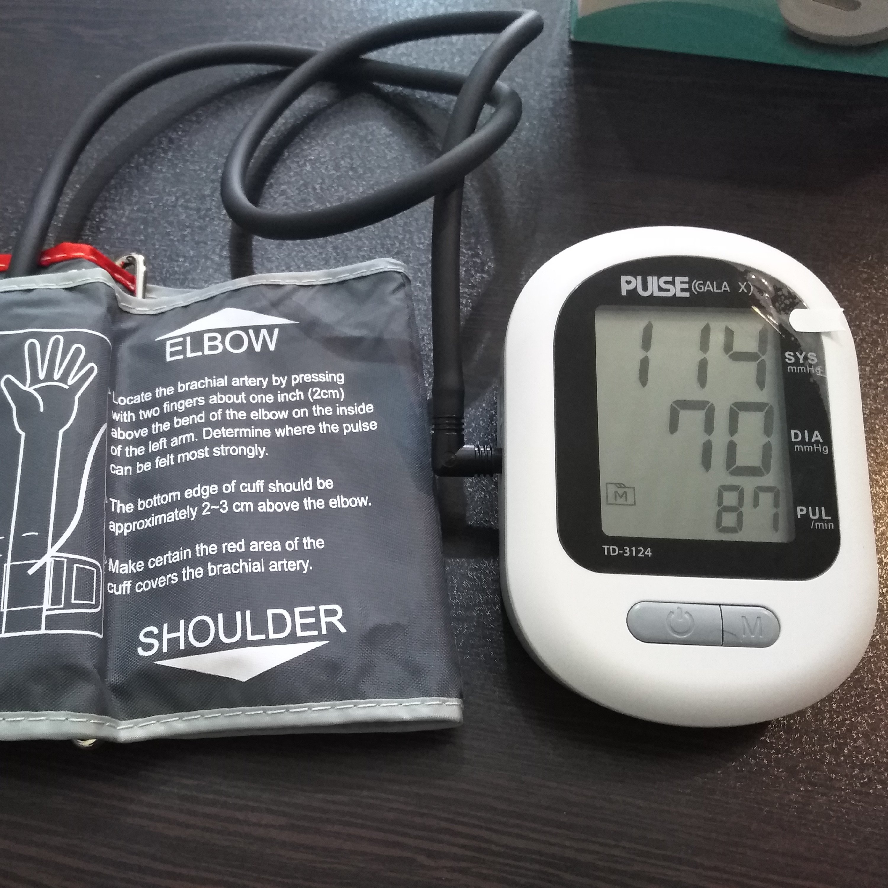 خرید و قیمت فشارسنج بازویی دیجیتالی PULSE(GALA X)TD-3124 از خرید و قیمت فشارسنج بازویی دیجیتالی PULSE(GALA X)TD-3124 از