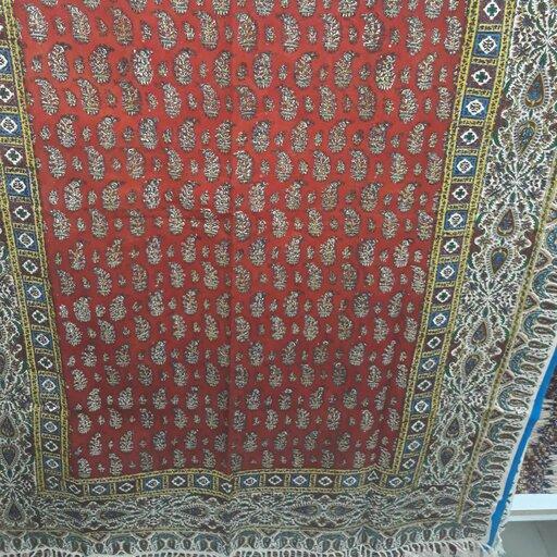 رومیزی و سفره قلمکار  سنتی اصلی اصفهان 