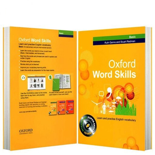 کتاب Oxford Word Skills Basic به همراه CD وزیری