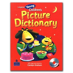 کتاب Longman Young Childrens Picture Dictionary  به همراه CD رحلی