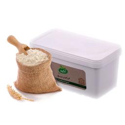 آرد گندم کامل سبوس دار ارگانیک آبگینه 700 گرمی