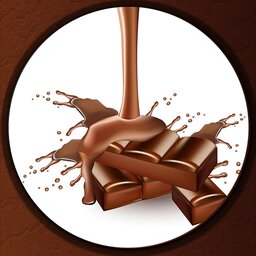 اسانس پودری خوراکی شکلات  20 گرمی حلال در آب صد درصد خالص طعم دهنده پودری کیک دسر بستنی خامه فیلینگ شربت آبمیوه کوکی