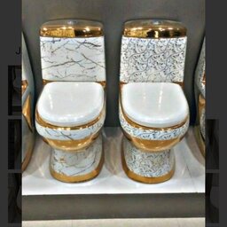 توالت فرنگی کاتیا مدل روما طلایی