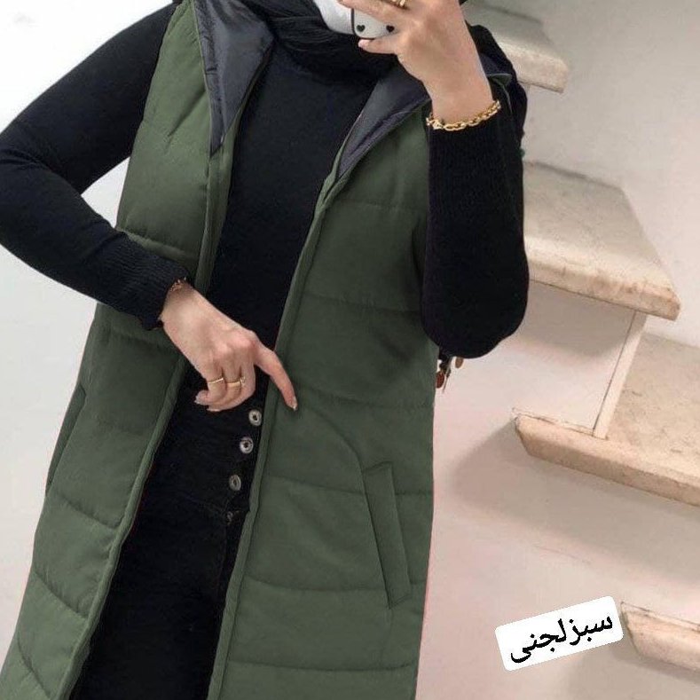 پافر بلند جلو زیپ 