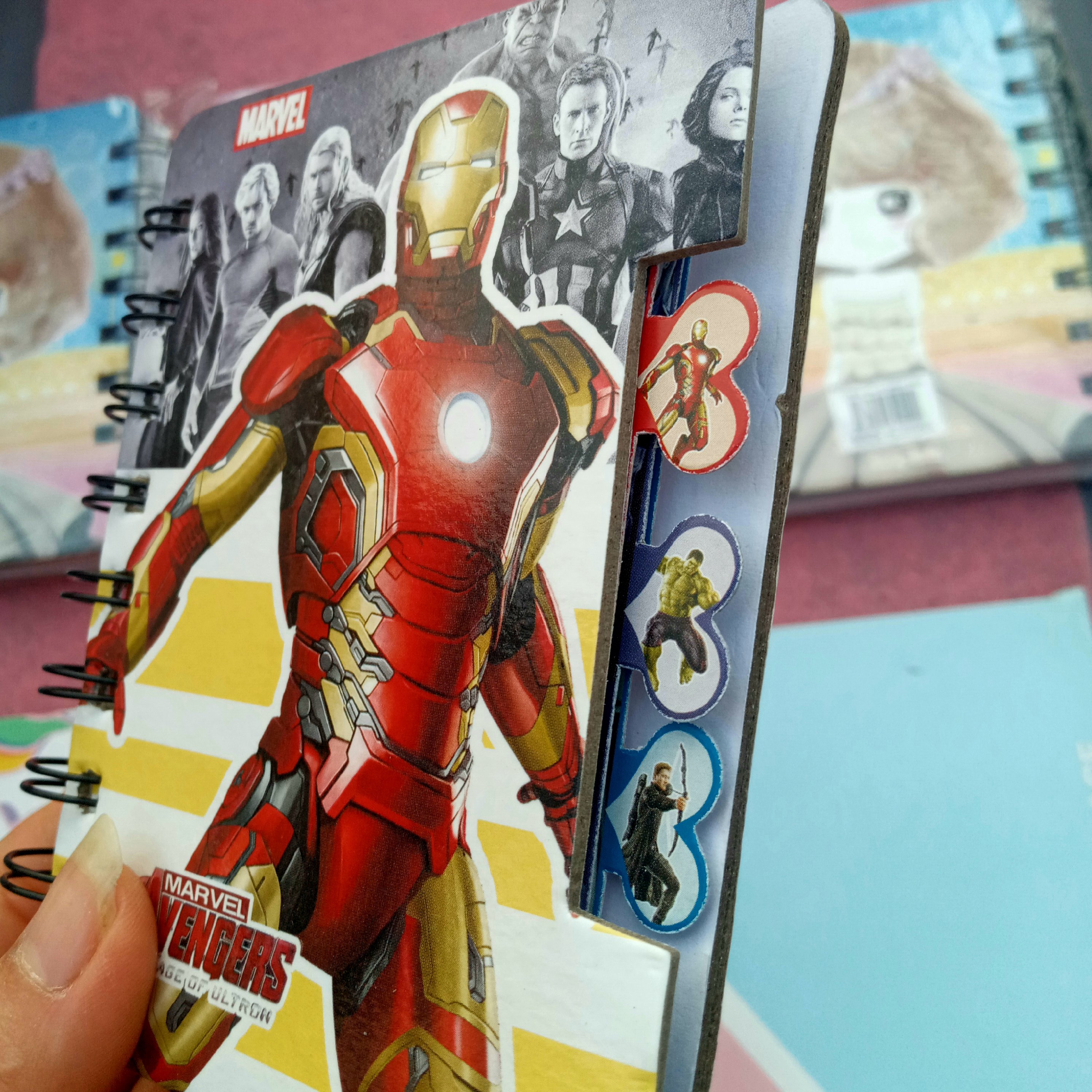 دفترچه سیمی جلد سخت