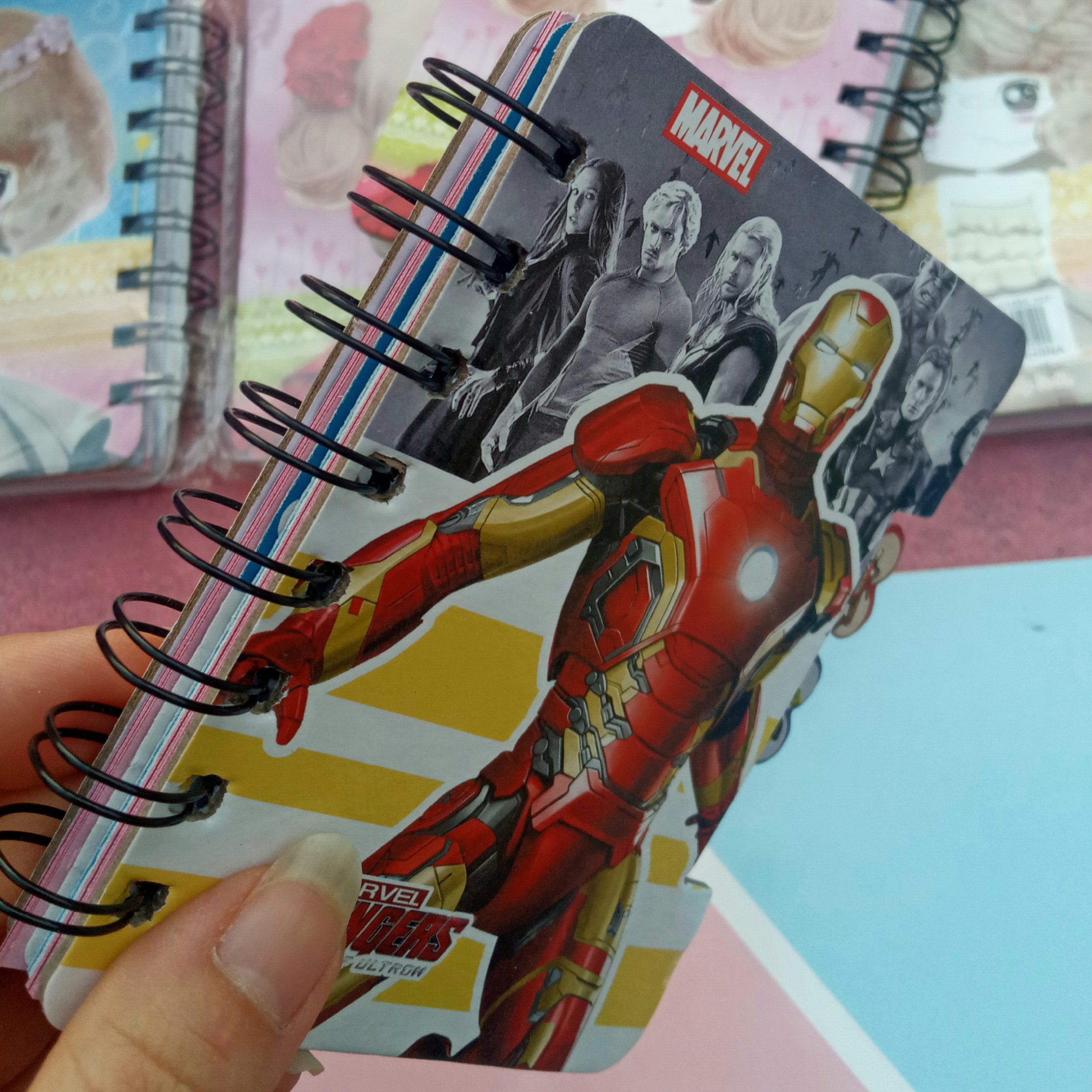 دفترچه سیمی جلد سخت